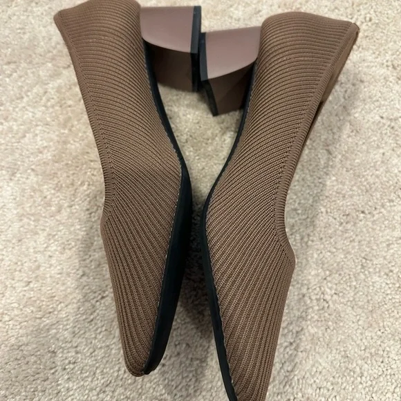 Vivaia Square-Toe Chunky Heels (Melody) in Expresso brown 41.5/10 - Picture 4 of 6